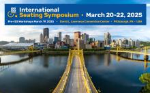The International Seating Symposium showing the Pittsburgh skyline in the background