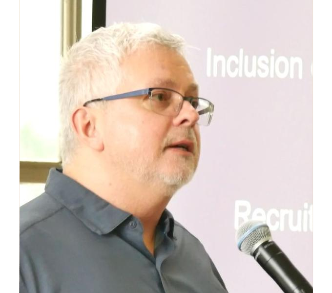 Photograph of Randy Huzinec